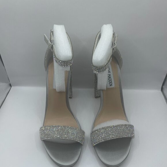 STEVE MADDEN CARRSON RHINESTONES HEELS (7) - Picture 4 of 14